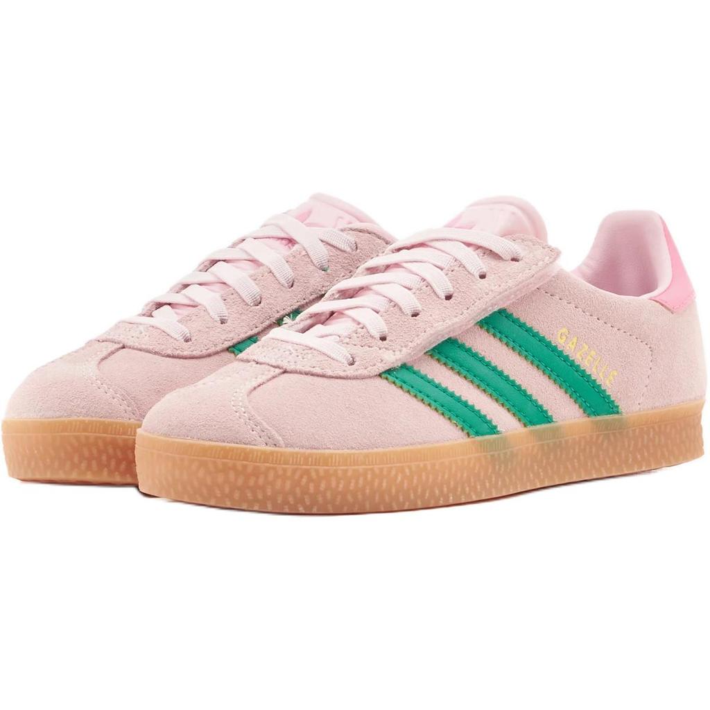 Adidas Gazelle Comfort Closure El C Clear Pink Court Green Kids Sneakers Bliss-Pink JQ7837