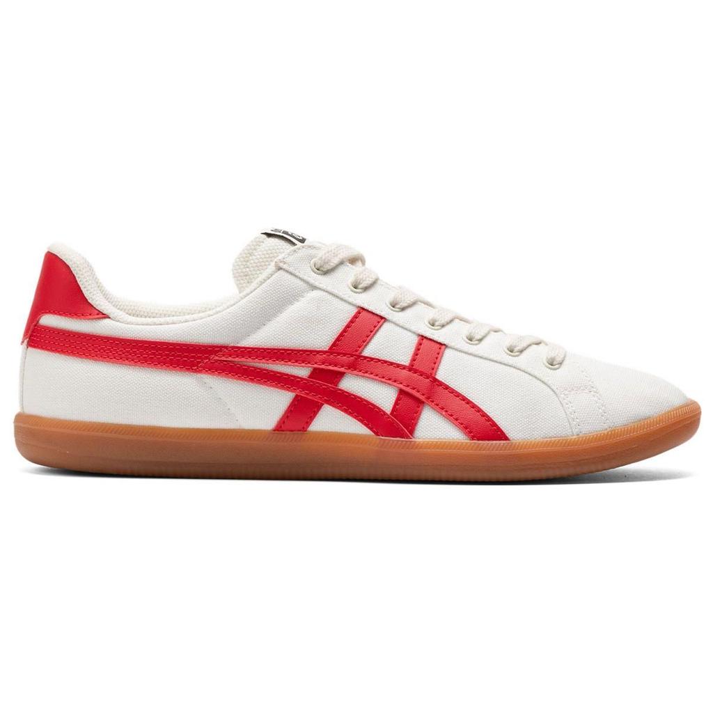 ONITSUKA TIGER DD Trainer Demping Antislip Duurzaam Lage Sneakers Unisex Sneakers Wit Rood 1183B479-103