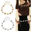 Belly Chain for Dress Cowboy Waist Chain Flower Heart Women Waist Chain