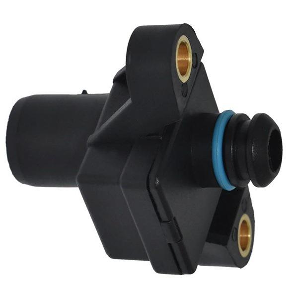 Black ABS Intake Pressure Sensor 4671276 for Dodge (1 pc) None