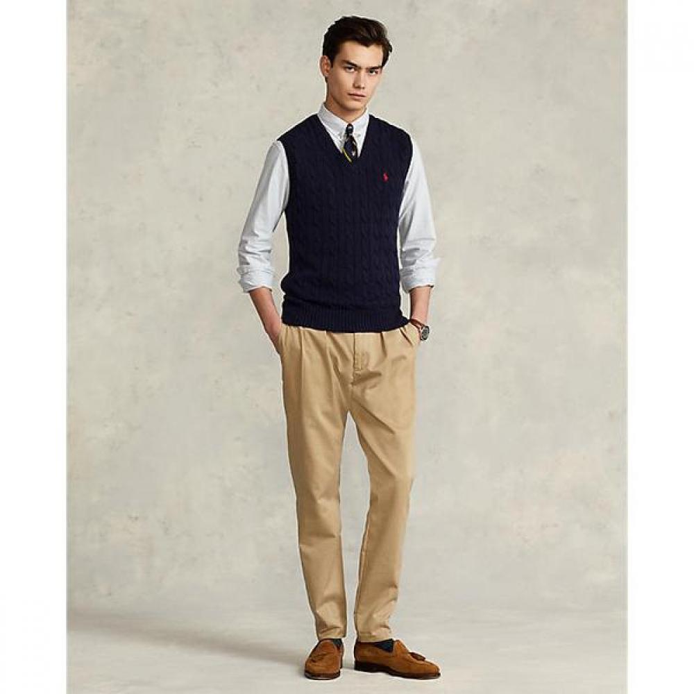 Polo Ralph Lauren Men S Cable Knit Cotton Sweater veSt  mnpoSwe1cm20038400 