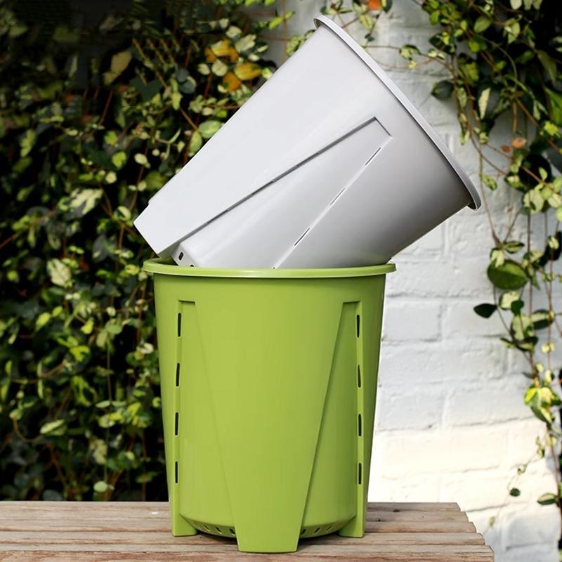 Plastic Butterfly Orchid Pots Water Storage Flowerpot With Holes Bonsai Basin Plant Pot Breathable Hydroponic Plant Container