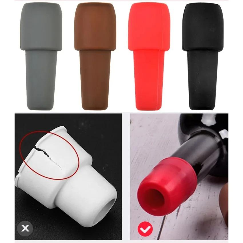 Bottle Sealer Silicone Wine Stoppers Beverage Reusable Sparkling Wine Bottle Stopper Keeping Wine Champagne Fresh Kitchen Tools