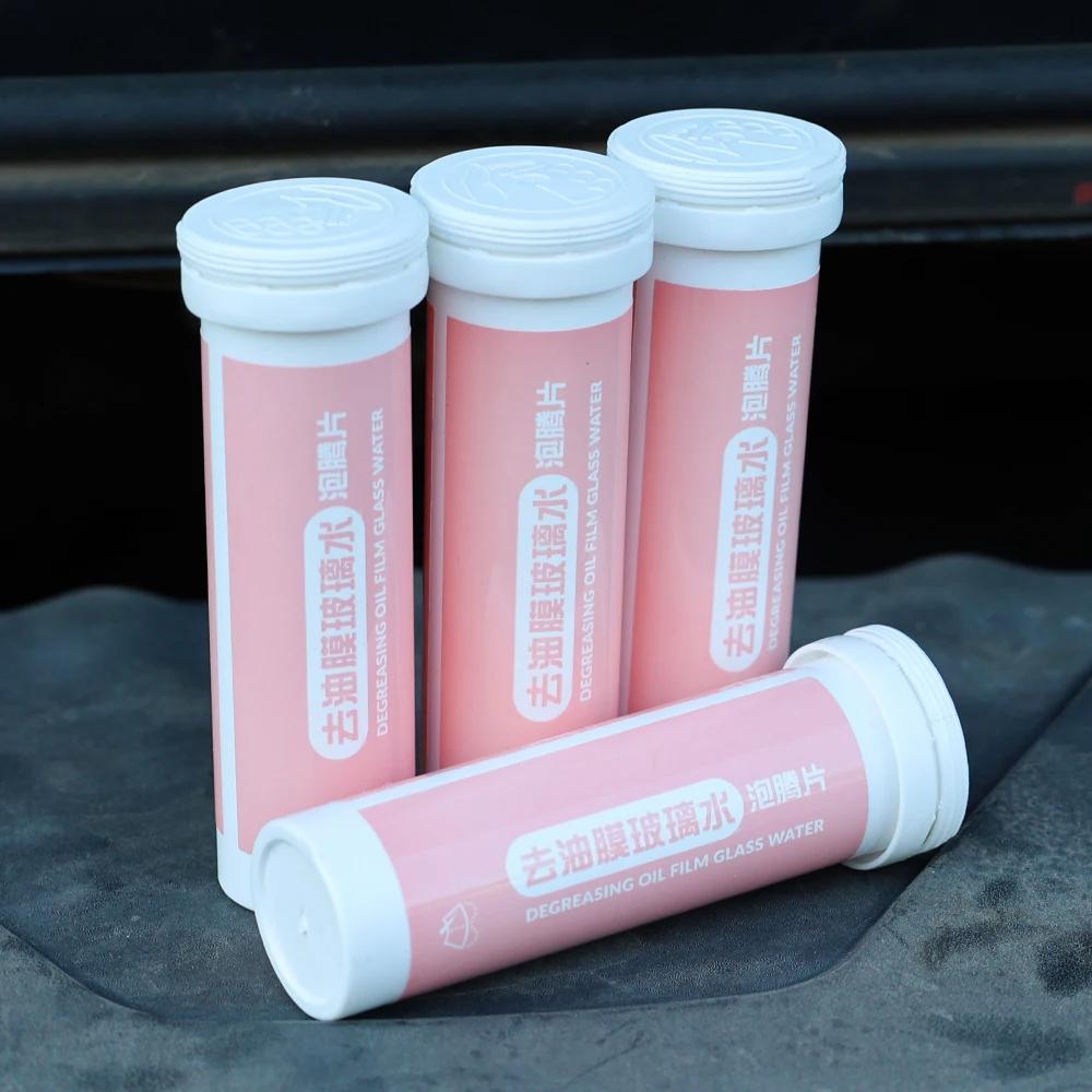 Car Windshield Glass Cleaner Solid Effervescent Tablets Car Concentrated Glass Water Universal Automobile Wiper Spray Cleaner