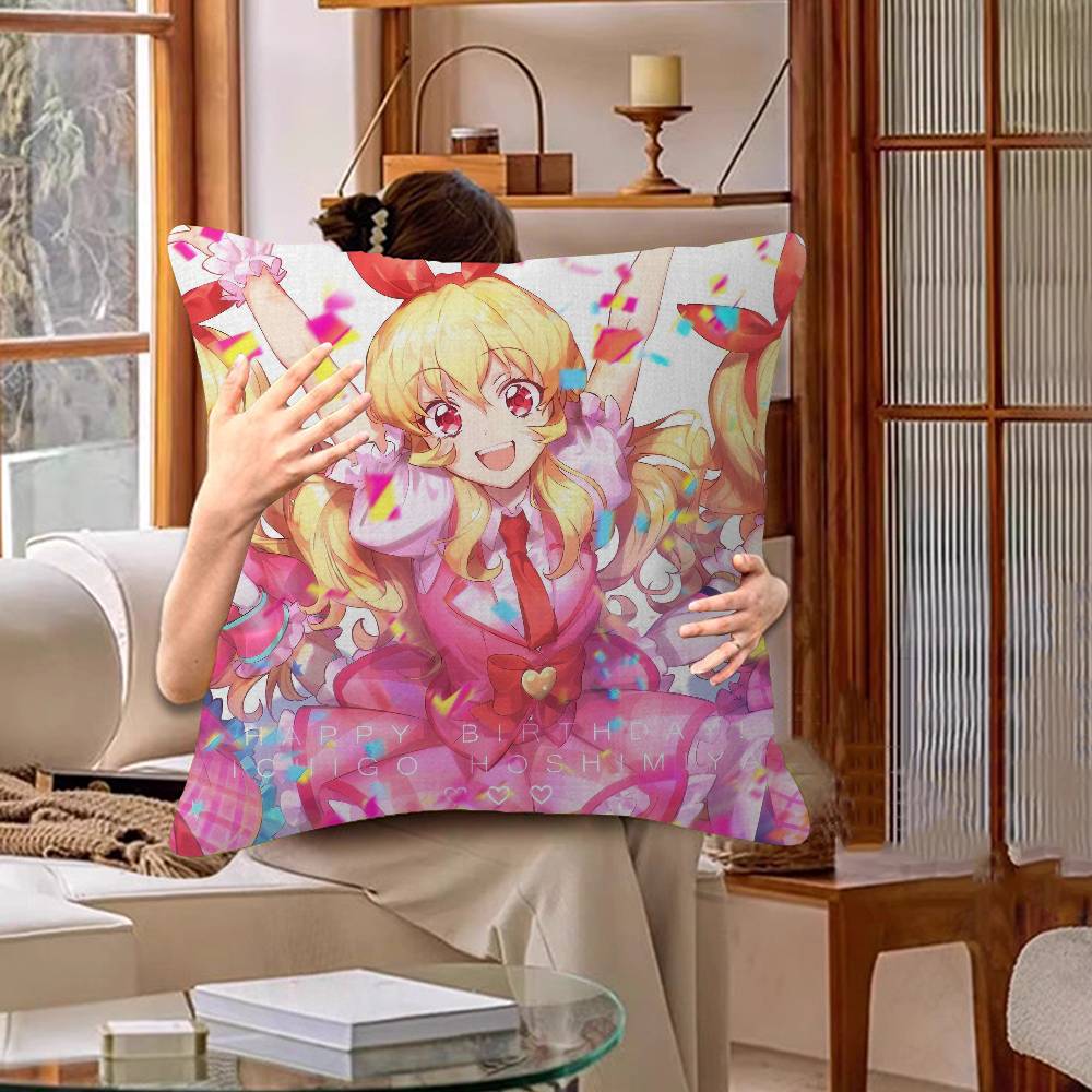 Anime Hoshimiya Ichigo Pillow Cover Sofa Cushion Cover Home Room Decoration Children Gift