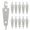 100Pcs/Set Needle Threaders Effective Universal Stainless Steel Simple Operation Sewing Threading Hooks