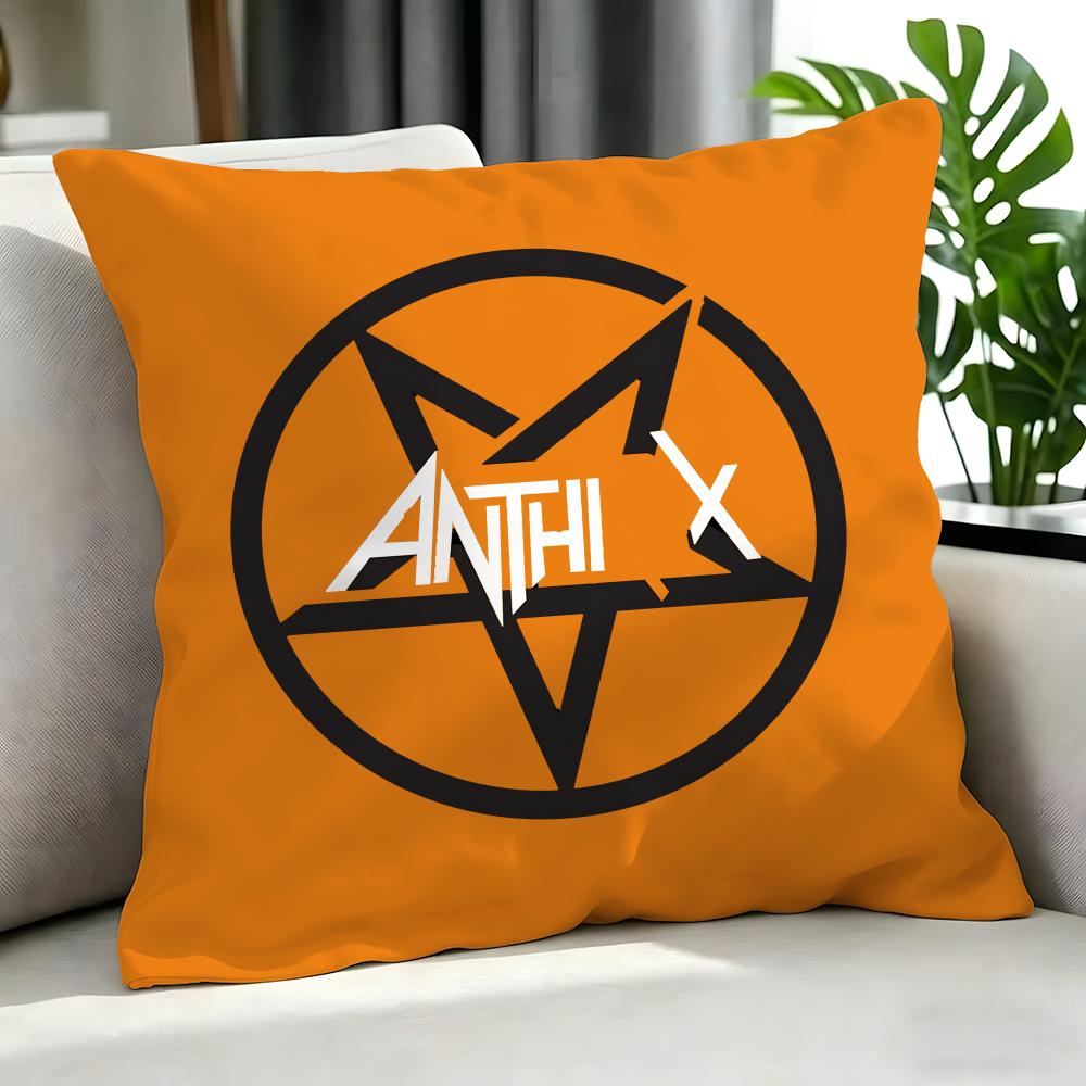 metal Anthrax Cushion Cover Cushion Cover Set Pcs x x x Pillowcase Decorative Sofa Home Decor