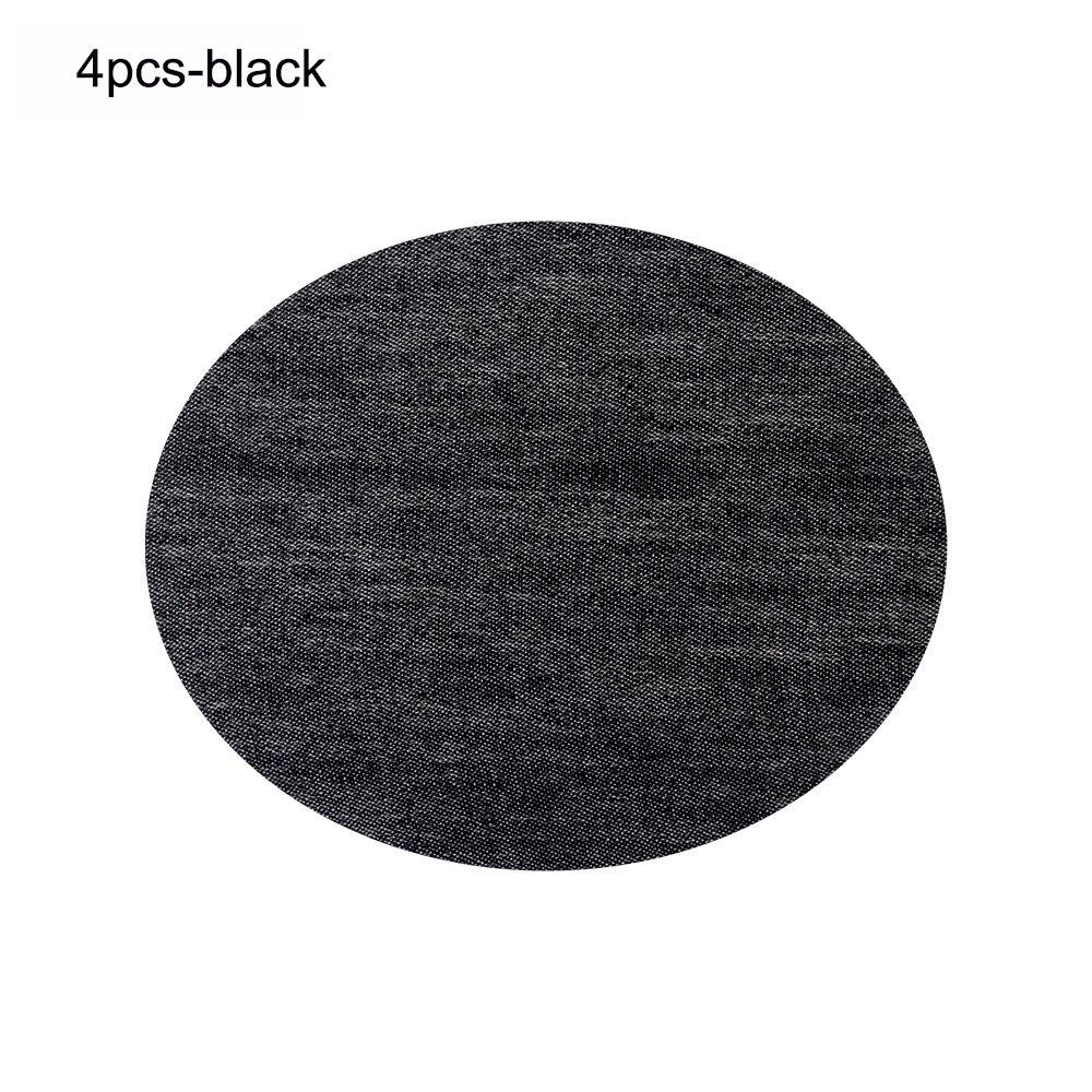 4/12Pcs Elbow Fabric Jeans Iron-on Patches Clothes DIY Repair Pants Knee Applique Apparel Self-adhesive Hole Repair Patch