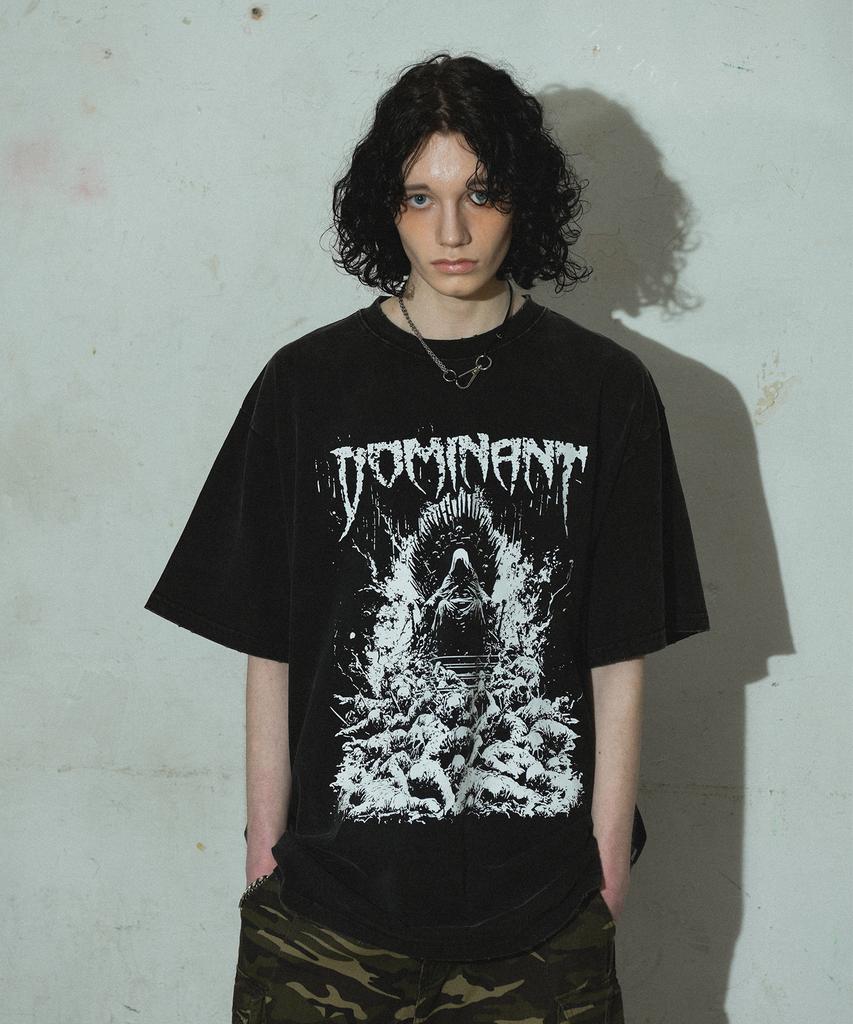 DOMINANT Vintage Washing T-Shirt (Monarch)
