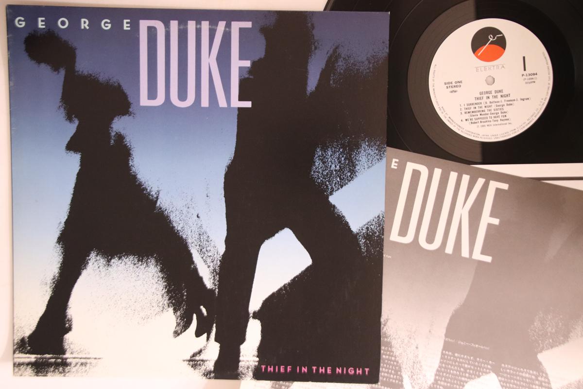Виниловая пластинка GEORGE DUKE  Thief In The Night P13094 ELEKTRA 1985 Япония Джаз Б/у