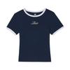 Levis Slim American Vintage Casual Fitted Logo Embroidered Short Sleeve T-Shirt Women Tops A3519-0063
