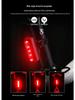 NQY USB Rechargeable Rainproof Bicycle Taillight with Long Battery Life