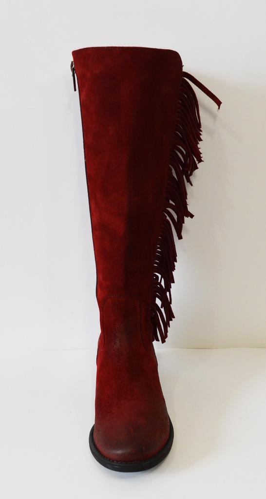 Winterstiefel Lankars 431-153 38 Burgunderrotes Wildleder