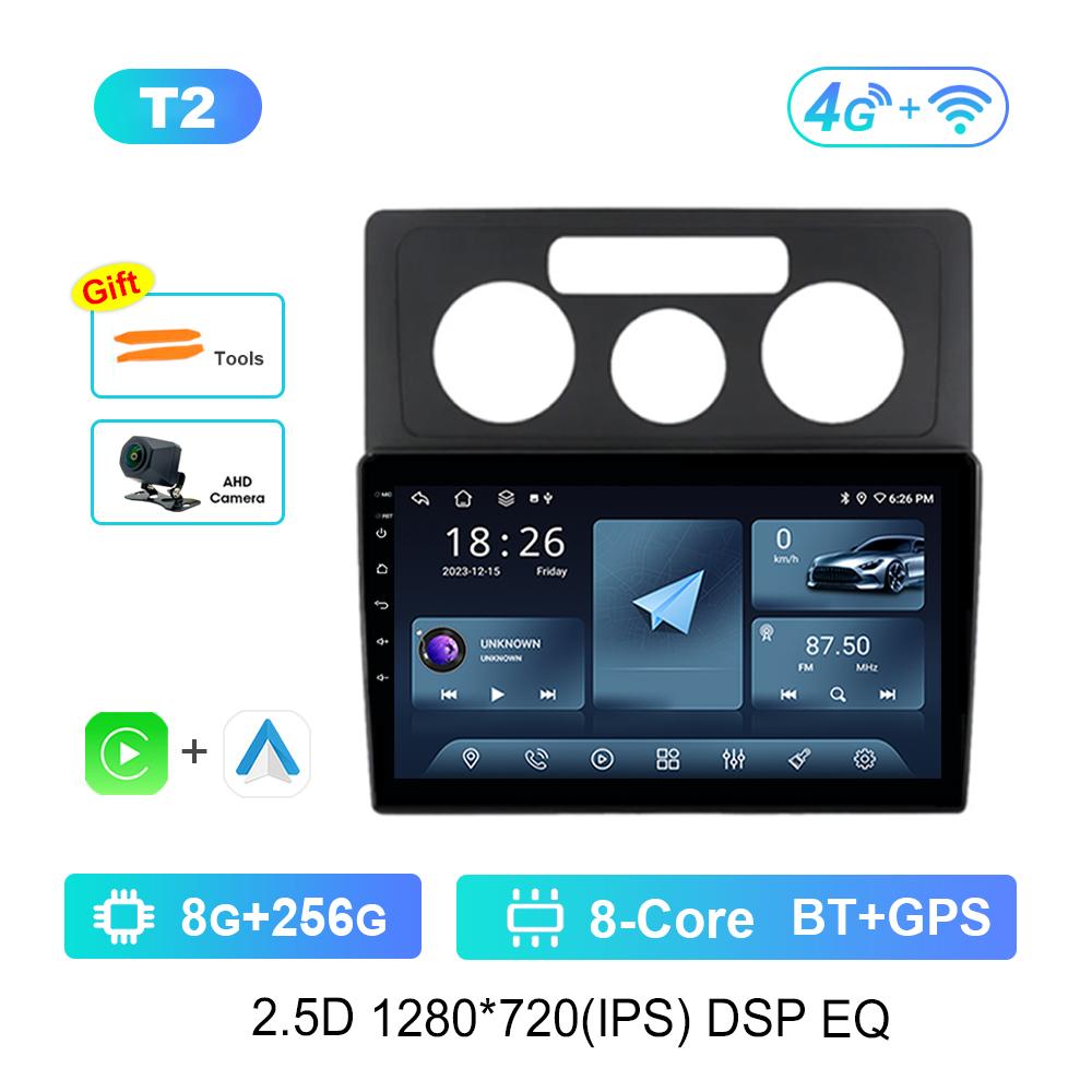 Video Multimedia Player Android Car GPS Navi 10 '' for VW Volkswagen Caddy 2K 3 2004 - 2010 Carplay WiFi Touch Screen Bluetooth