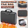 With Pocket Fireproof Document Box Waterproof Accordion File Folder  Card