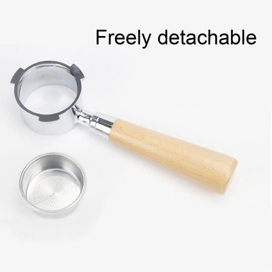 

Фильтр для кафе, сетчатый металлический текстурный дизайн, металлический беспорядок, нержавеющая сталь, сделай сам, кофейный голый портафильтр для DeLonghi ECO680 2