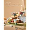 JOYYE Hand-Painted Camellia Ceramic Mug
