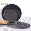 Baking Pan Non-Stick Multi-purpose Wear-resistant Excellent Round Cake Pizza Toasting Pan Kitchen Supplies