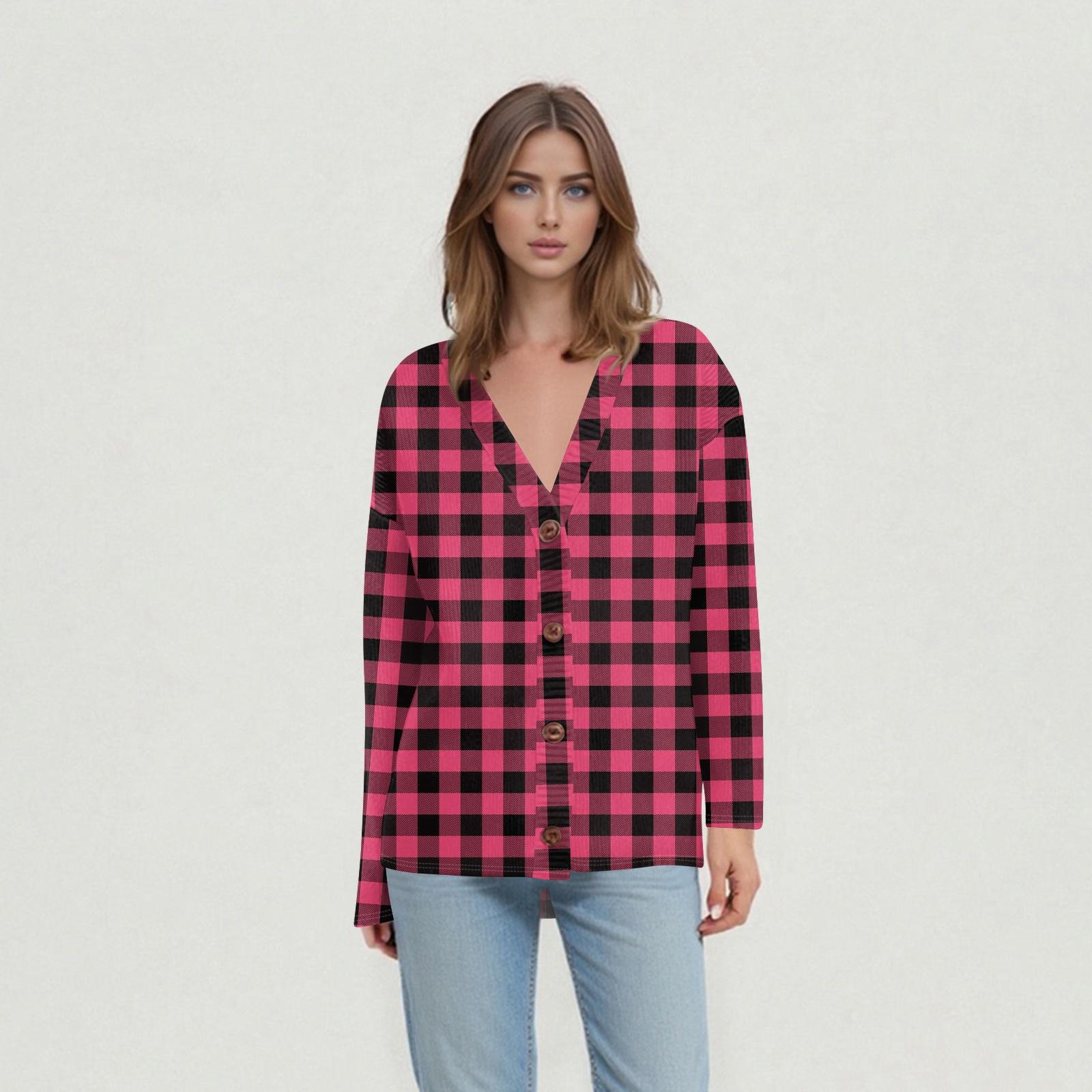 

Женские повседневные топы на каждый день Вязаный кардиган-жакет M винный