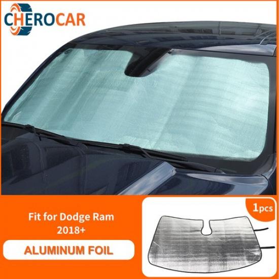 Front Windshield Sunshade Visor UV Protector Cover For Dodge Ram 1500 2018-2020