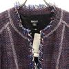 Unused DKNY Tweed No Color Jacket Multi Women Used