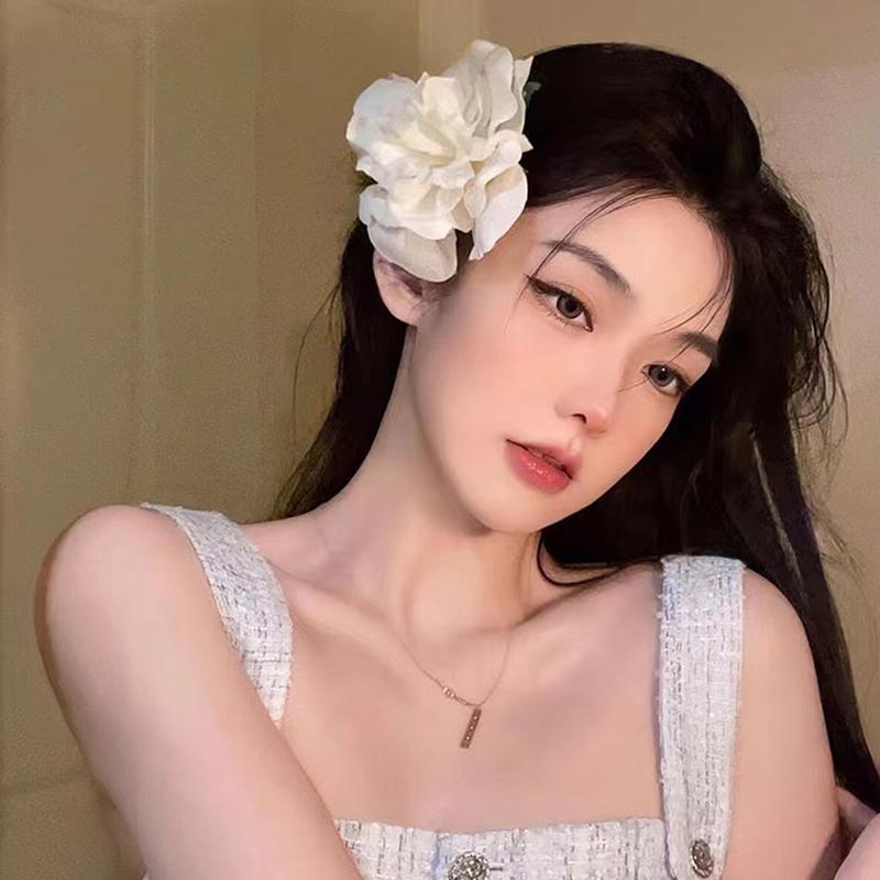 

1PC Peony Flower Hairpin Barrette Bridal Wedding Party Brooch Women Hair Clip Hairgrip Headwear Hair Accessories Wholesales A