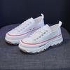 Womens Shoes  Spring And Summer New Breathable High Platform Woman Tennis Shoes Casual Canvas Sneakers For Women
