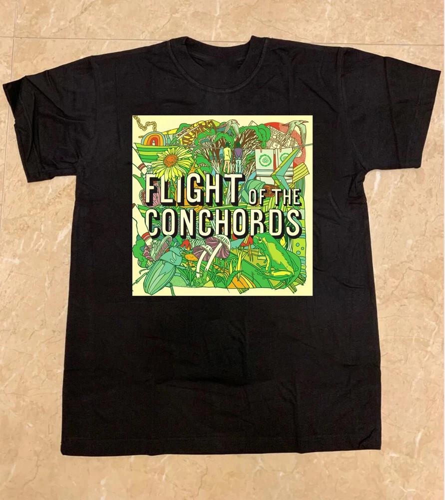 Flight Of The Conchords Black Cotton Shirt S5xl Unisex Cl612 S