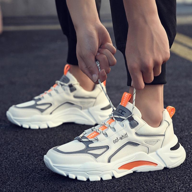 2024New Men's Sneakers Mesh Breathable Casual Shoe Fashion Tennis Trainer Shoes for Men Luxury Basketball Shoe Zapatillas Hombre