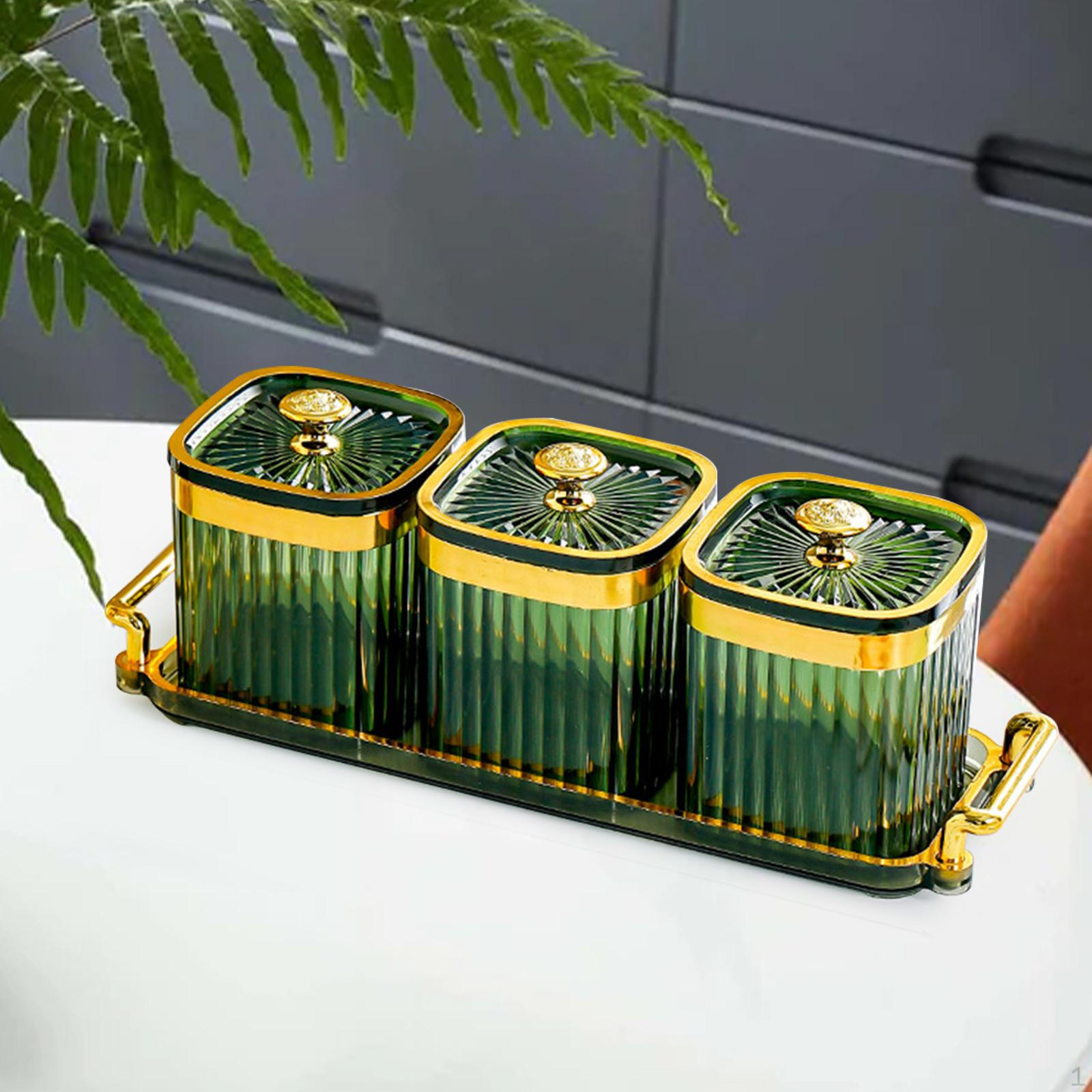 

Разделенные сервировочные тарелки, тарелка для сухофруктов, контейнер для хранения продуктов, поднос для закусок зелёный