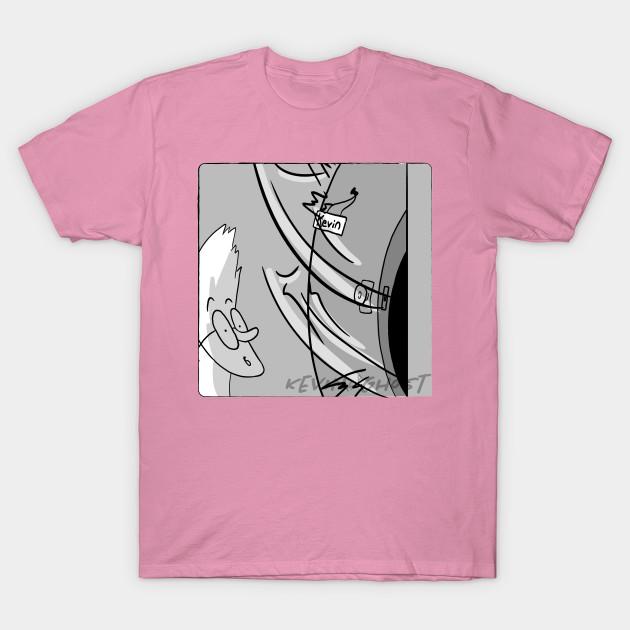 T-Shirt Damen Kevin Ist Ein Geist I2P4 Harajuku Print Kawaii T-Shirt Sommer Kurzarm Damen T-Shirt Top Tee