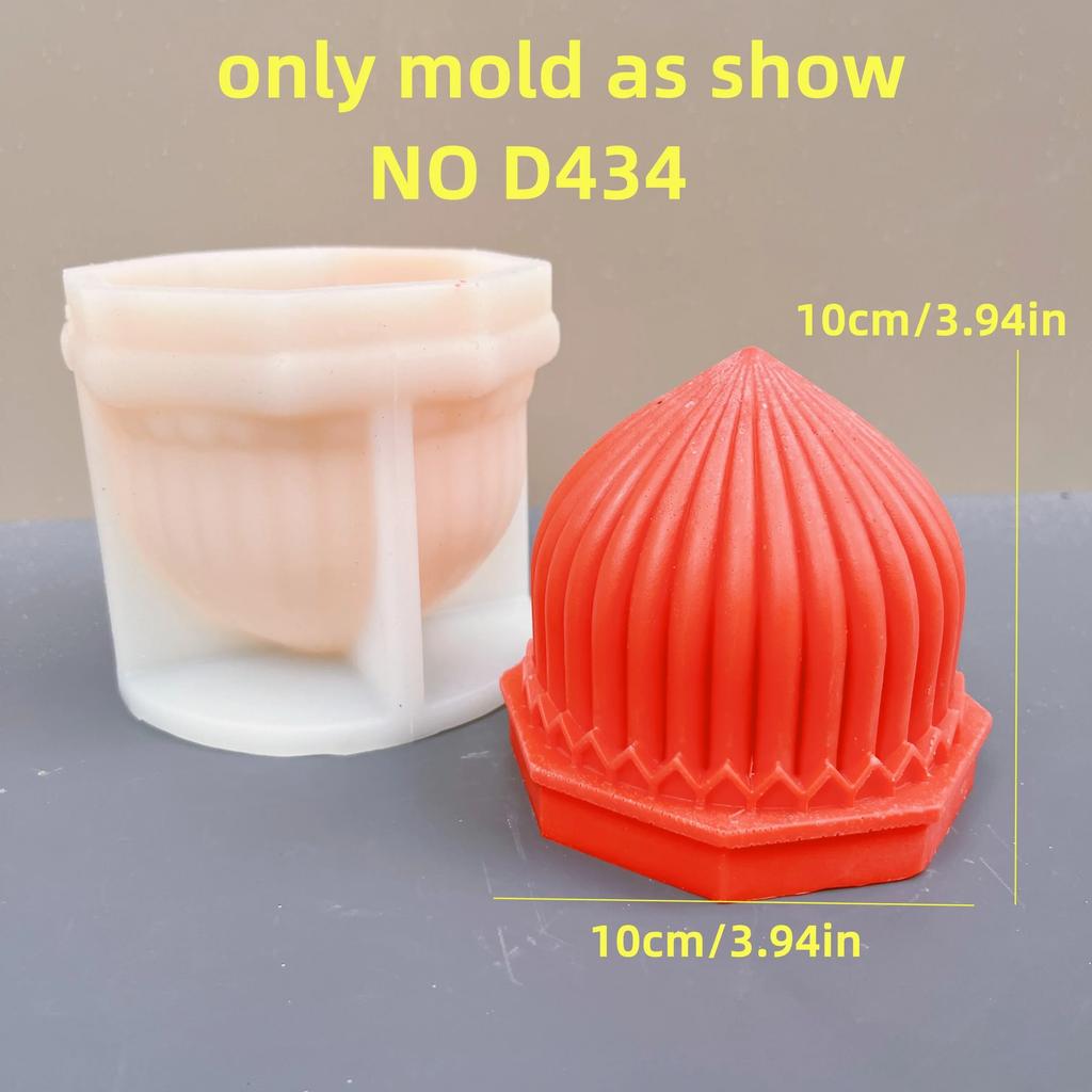 Schloss Kerze Silikonform RRamadan Deko Kerzenform Torbogen Silikonform Mond Stern Sojawachs Ramadan Geschenkidee Heimdeko