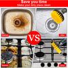 6 Pcs Drill Brush Attachment Power Scrubber Cleaning Kit Multi Purpose Drill Brush Set Drill Scrubber Brush Kit Cleaning Brushes for Drill Bathroom