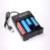 4 Slot USB Battery Charger for 18650 3.7V Li-ion Rechargeable Cells Compatible with 10440 14500 16340 18500 18350 14650 16650