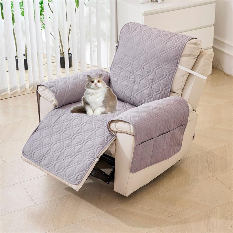 Waterproof Recliner Sofa Cover for Living Room Pet Kids Armchair Cover Anti-cat Scratch Single Sofa Slipcover Funda Sillon Relax