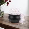 Halloween Decorations Indoor DIY Bubbling Cauldron Set Black Plastic Bowl Spooky Vintage Decor Home Party Table Decorations