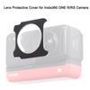 2pcs Panoramic Camera Lens Guards Lens Protective Cover Lens Protector Compatible with Insta360 ONE R RS Camera