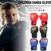 Breathable Kickboxing PU Leather Boxing Training Glove Sparring Glove Flame Gloves Boxing Gloves