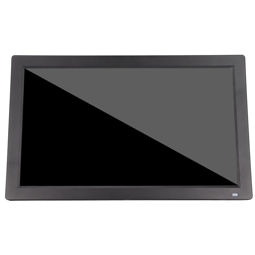 18.5in Digital Picture Frame 1080P Portable HD Advertising Machine for Home Black