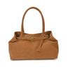 Elegante strukturierte PU-Tragetasche mit verstellbarem Riemen und doppelten Griffen, tägliche Schultertasche für Damen