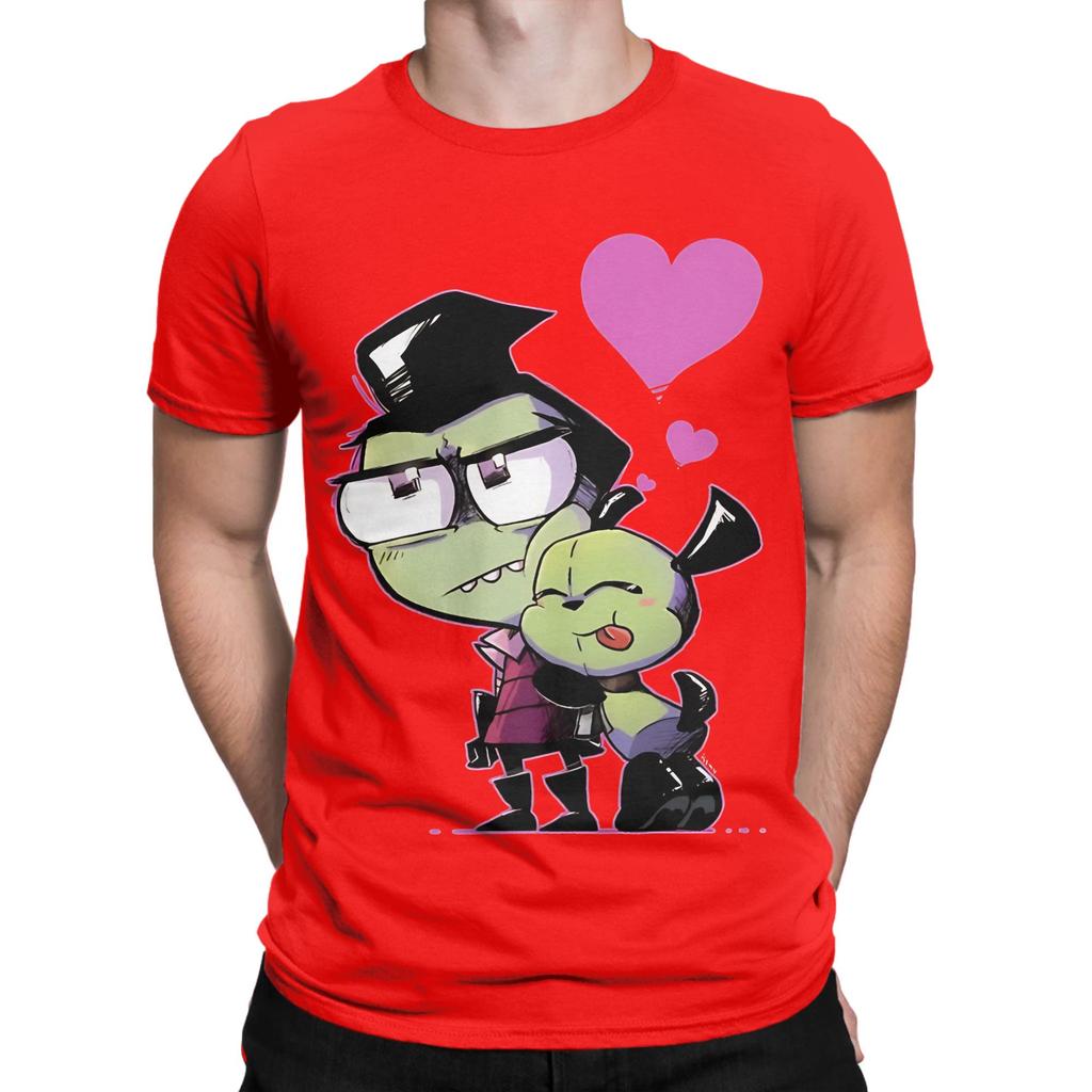 Art Iinvader Zzim Funny Graphic 100 Cotton TShirt Iinvader Zzim Tops Tees For Unisex