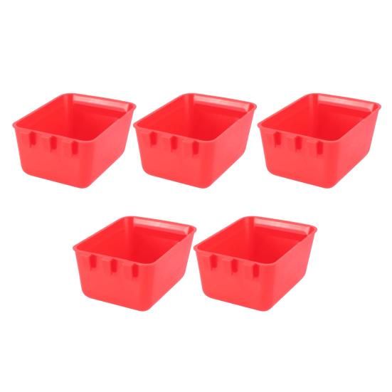 

Yousheng 5 шт., чашки для клеток для кур, подвесные кормушки для птиц, миски для воды с крючками, миски для корма для кроликов, голубей, мелких животных 5pcs красный