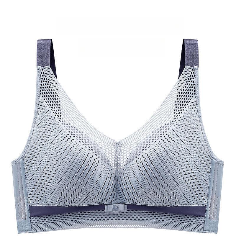 Full Cup Bra Women's Thin Bra Gathered and Gathered Accessory Bra Adjustable Plus Size Bra