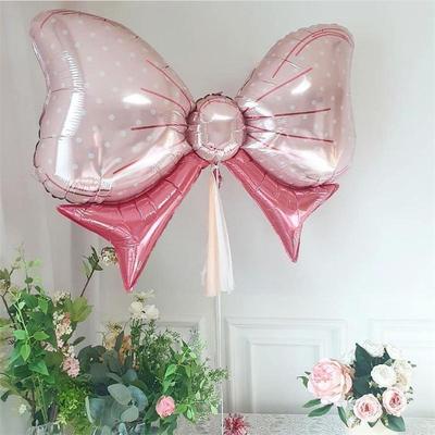 Korean Style Bow Balloon Photo Props for Baby's 100-Day Birthday