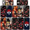 For Samsung Galaxy S25 S24 S23 iPhone 17 16 15 Xiaomi Redmi Note 14 13 12 11 Plus Pro Max XR A57 Phone Case Cartoon Uchiha Sasuke Naruto OPPO Huawei