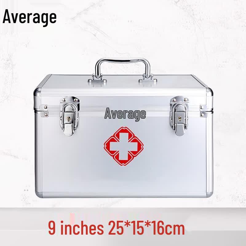 Aluminum Alloy Portable First Aid Storage Box