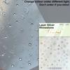 Gold Silver Love Star Moon Geometric Lines Necklace Stamping Retro Soft Self Adhesive Nail Art Sticker Manicure Decal