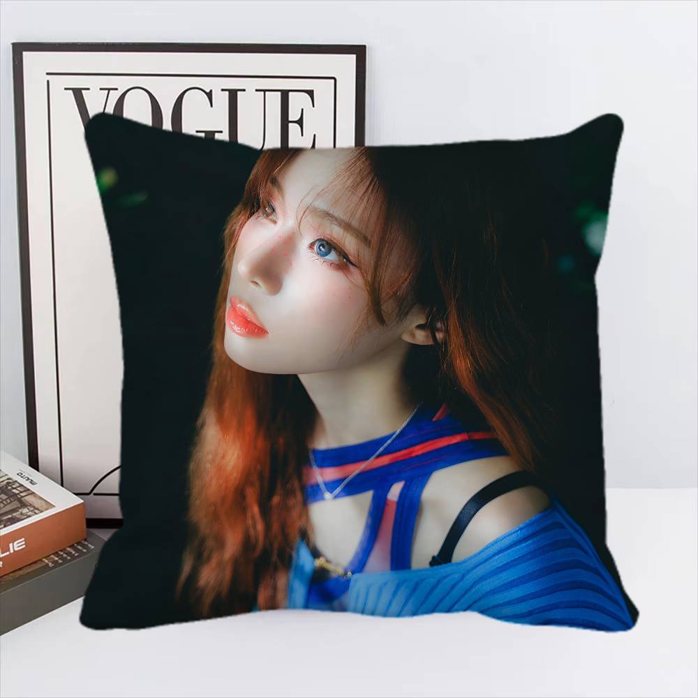 Winter Kpop Pillow Case Square Pillow Bedroom Sofa Leisure Comfort Cushion Car Living Room Home Decoration