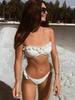 Sexy Ruffled Frilled Bra Cup Bikini 2026 Women Bandeau Swimsuit Female Swimwear Two Pieces Bikini Set Push Up Bathing Suit Swim