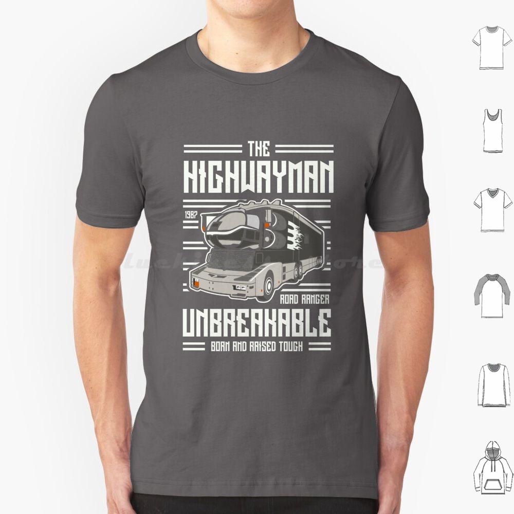 The Highwayman T Shirt Cotton Men Women DIY Print Highway Man Truck Car Rider Tv Show 1980 Usa American Geek Hero Superhero